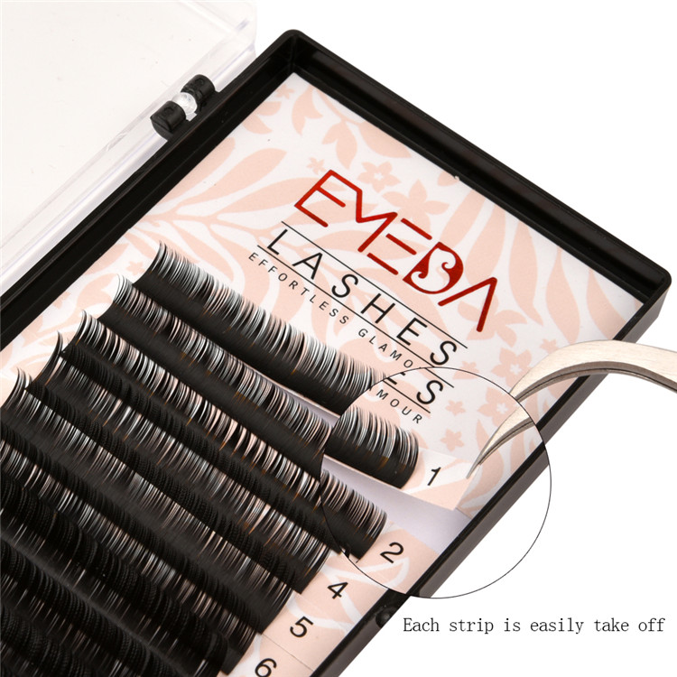 Natural Looking Lash Extensions Supplier Custom Private Label PY03